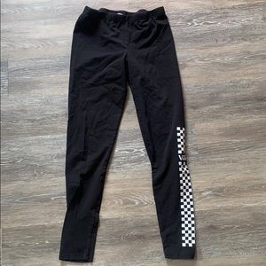 Vans full length leggings checkerboard